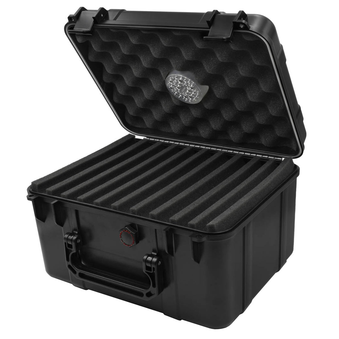 Xikar Black 60 Cigar Capacity Travel Humidor - view 7