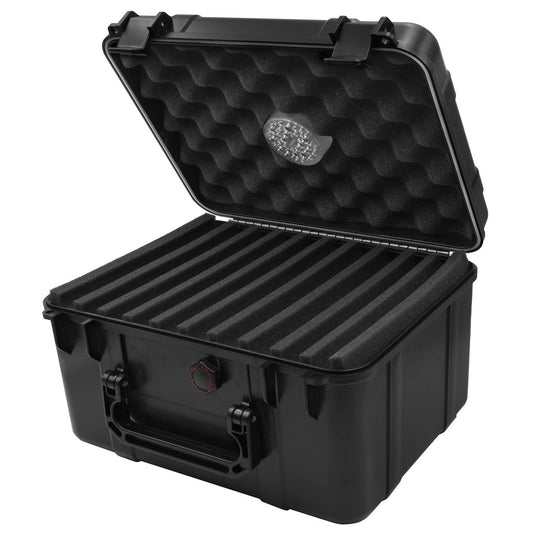 Xikar Black 60 Cigar Capacity Travel Humidor - view 7