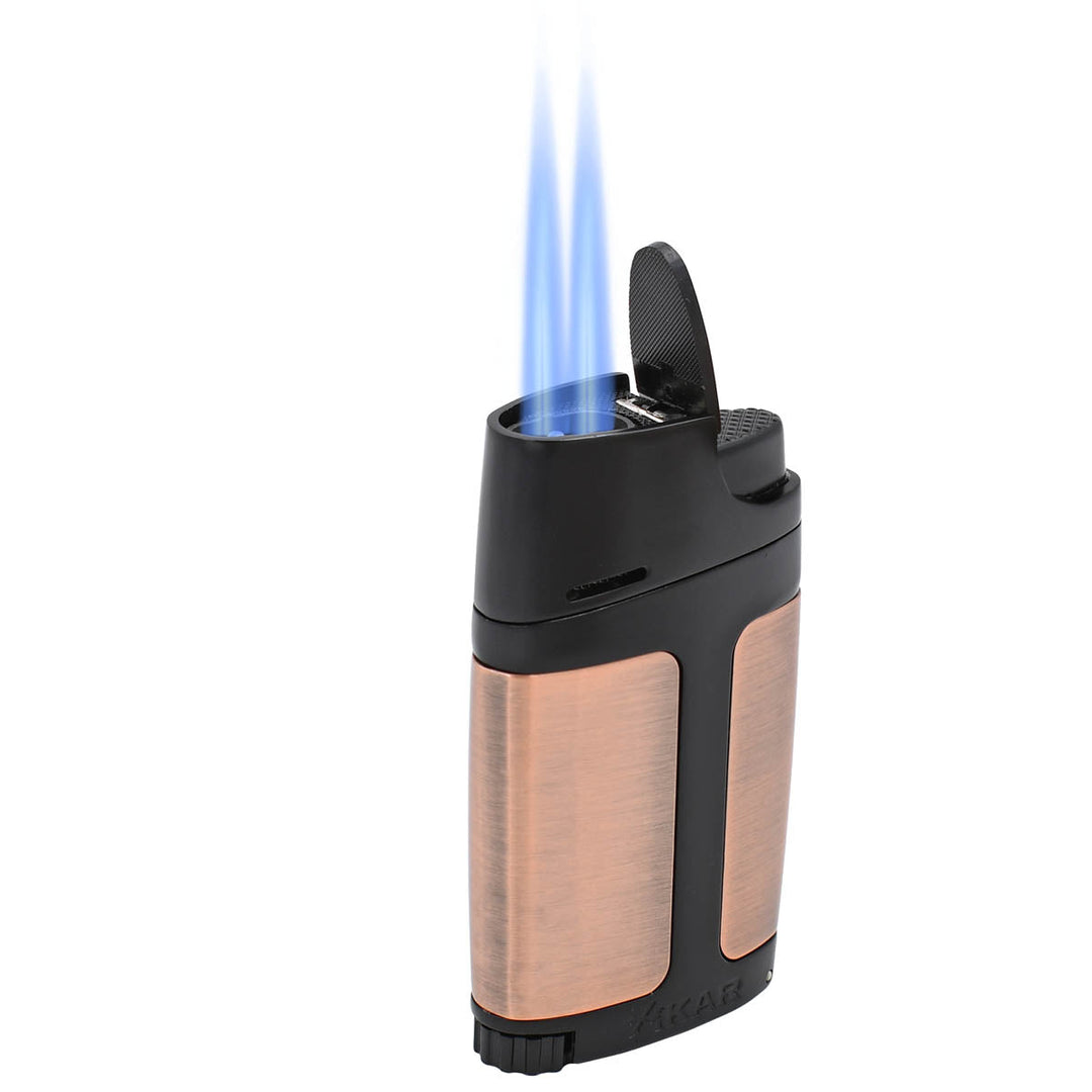 Xikar ELX Double Lighter in Black on Black - view 7