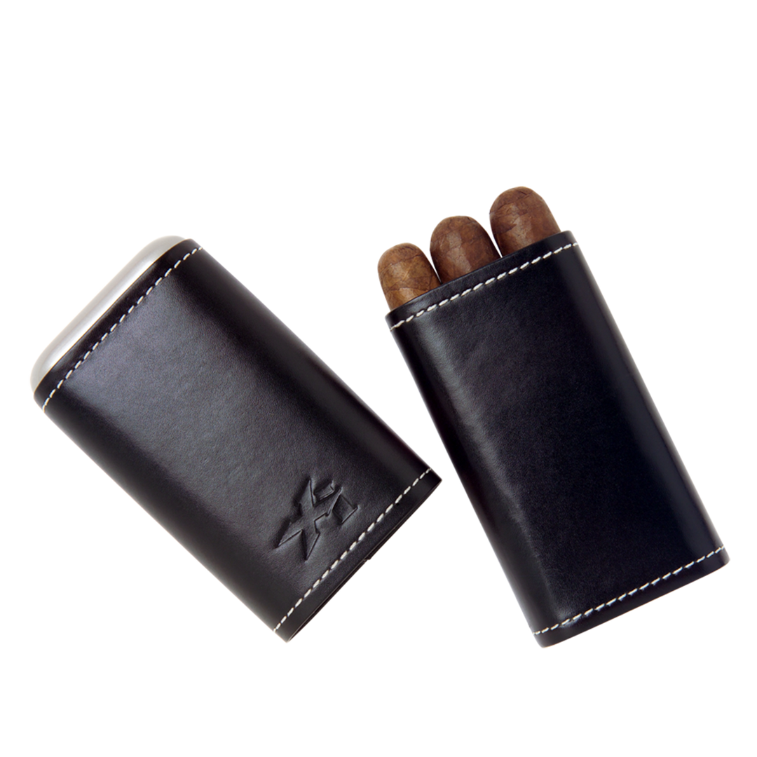 Xikar Envoy Triple Cigar Case Black - view 2