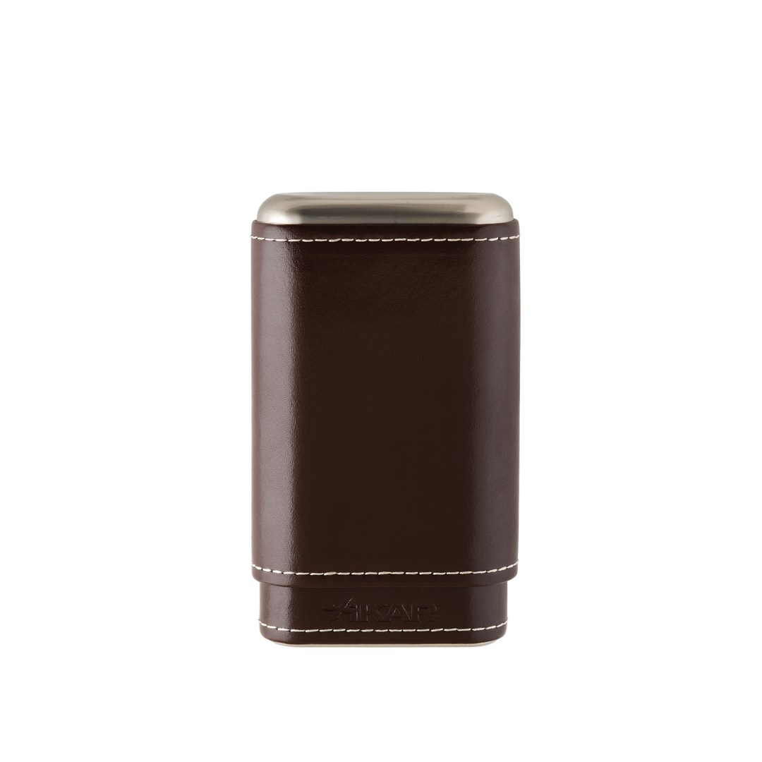 Xikar Envoy Triple Cigar Case Cognac
