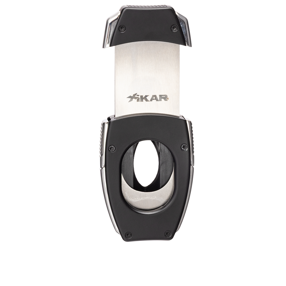 Xikar Flip Dual V-Cut & Straight Cutter in Black - view 2