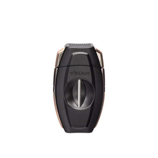 Xikar Flip Dual V-Cut & Straight Cutter in Black & Bronze - view 4