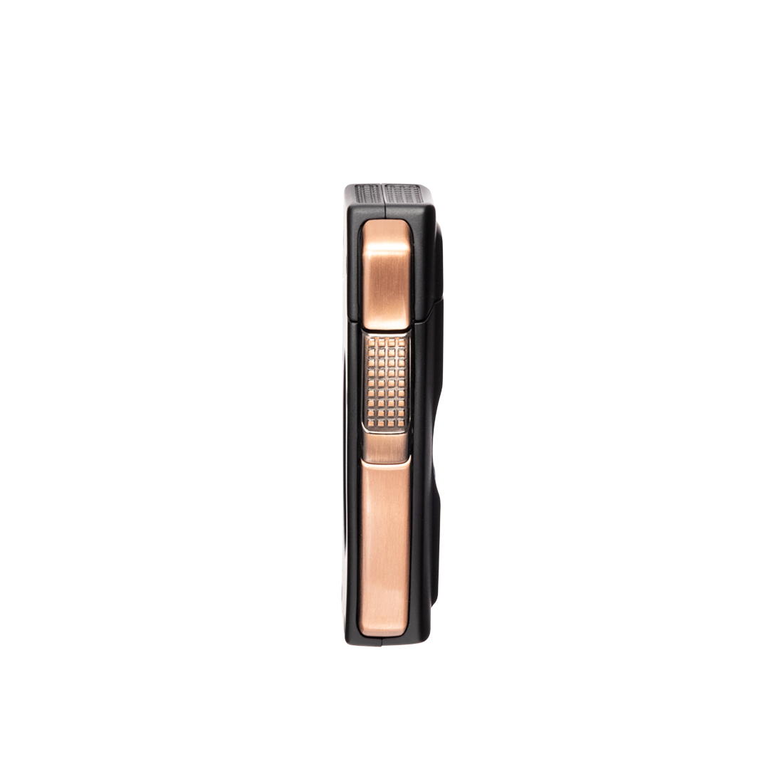 Xikar Flip Dual V-Cut & Straight Cutter in Black & Bronze - view 5