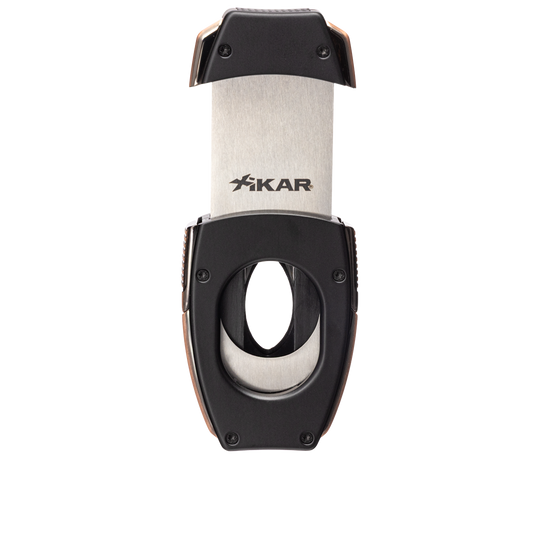 Xikar Flip Dual V-Cut & Straight Cutter in Black & Bronze - view 8