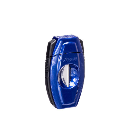 Xikar Flip Dual V-Cut & Straight Cutter in Blue - view 4