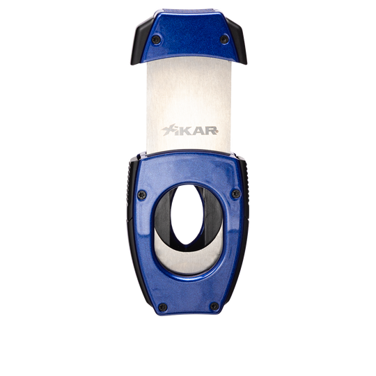 Xikar Flip Dual V-Cut & Straight Cutter in Blue - view 5