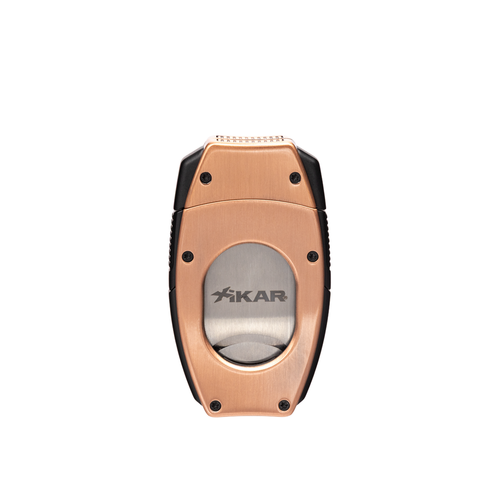 Xikar Flip Dual V-Cut & Straight Cutter in Bronze - view 2