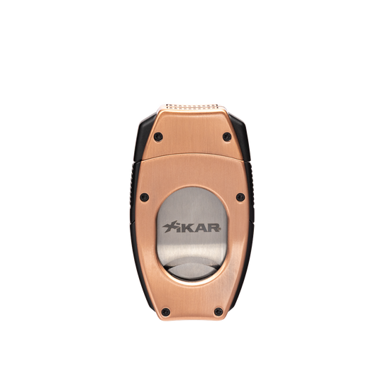 Xikar Flip Dual V-Cut & Straight Cutter in Bronze - view 2