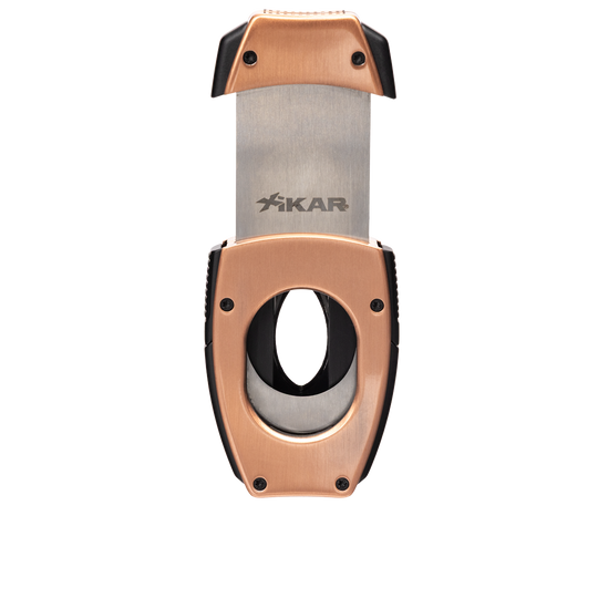 Xikar Flip Dual V-Cut & Straight Cutter in Bronze - view 5
