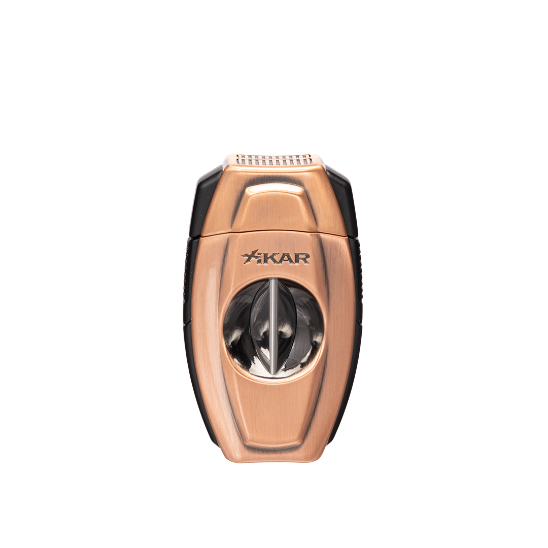 Xikar Flip Dual V-Cut & Straight Cutter in Bronze - view 6