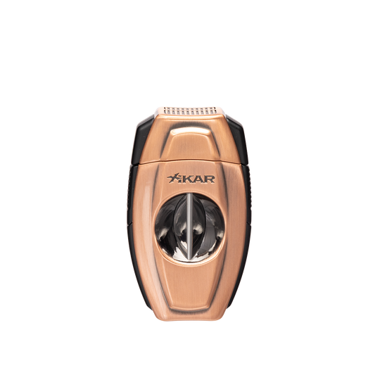 Xikar Flip Dual V-Cut & Straight Cutter in Bronze - view 6