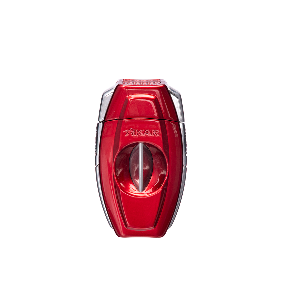 Xikar Flip Dual V-Cut & Straight Cutter in Red - view 5