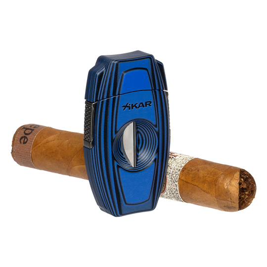 Xikar G10 VX2 V-Cut Cigar Cutter in Blue - view 2