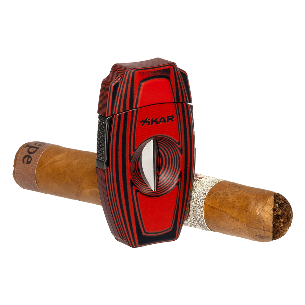 Xikar G10 VX2 V-Cut Cigar Cutter in Red - view 2