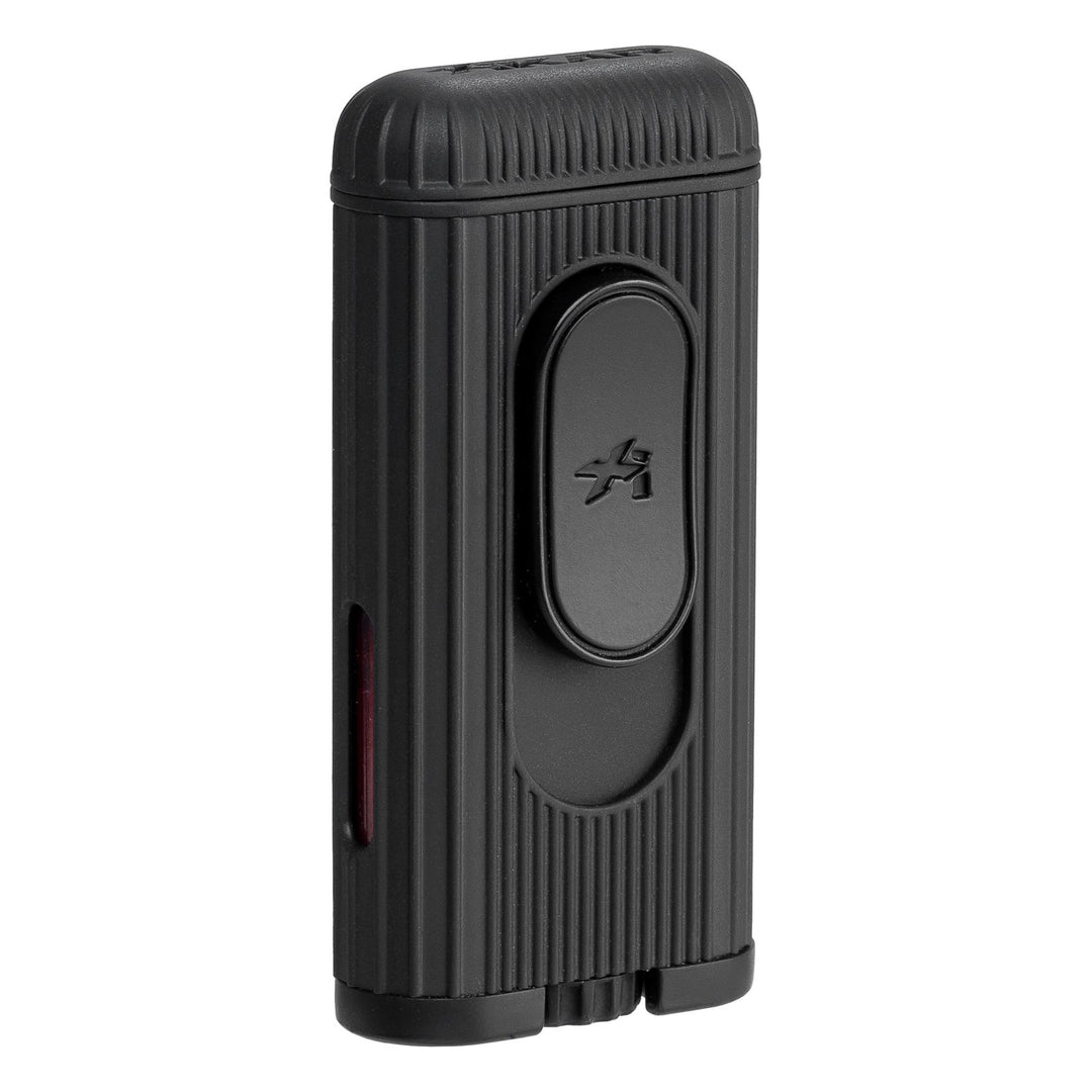 Xikar Hedron Lighter, hybrid jet/soft flame, black - view 3