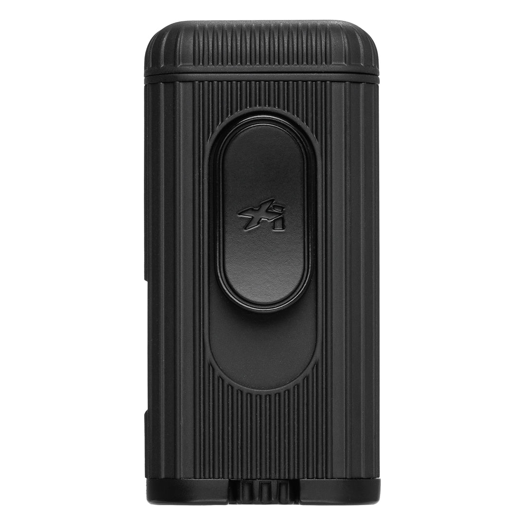 Xikar Hedron Lighter, hybrid jet/soft flame, black - view 8