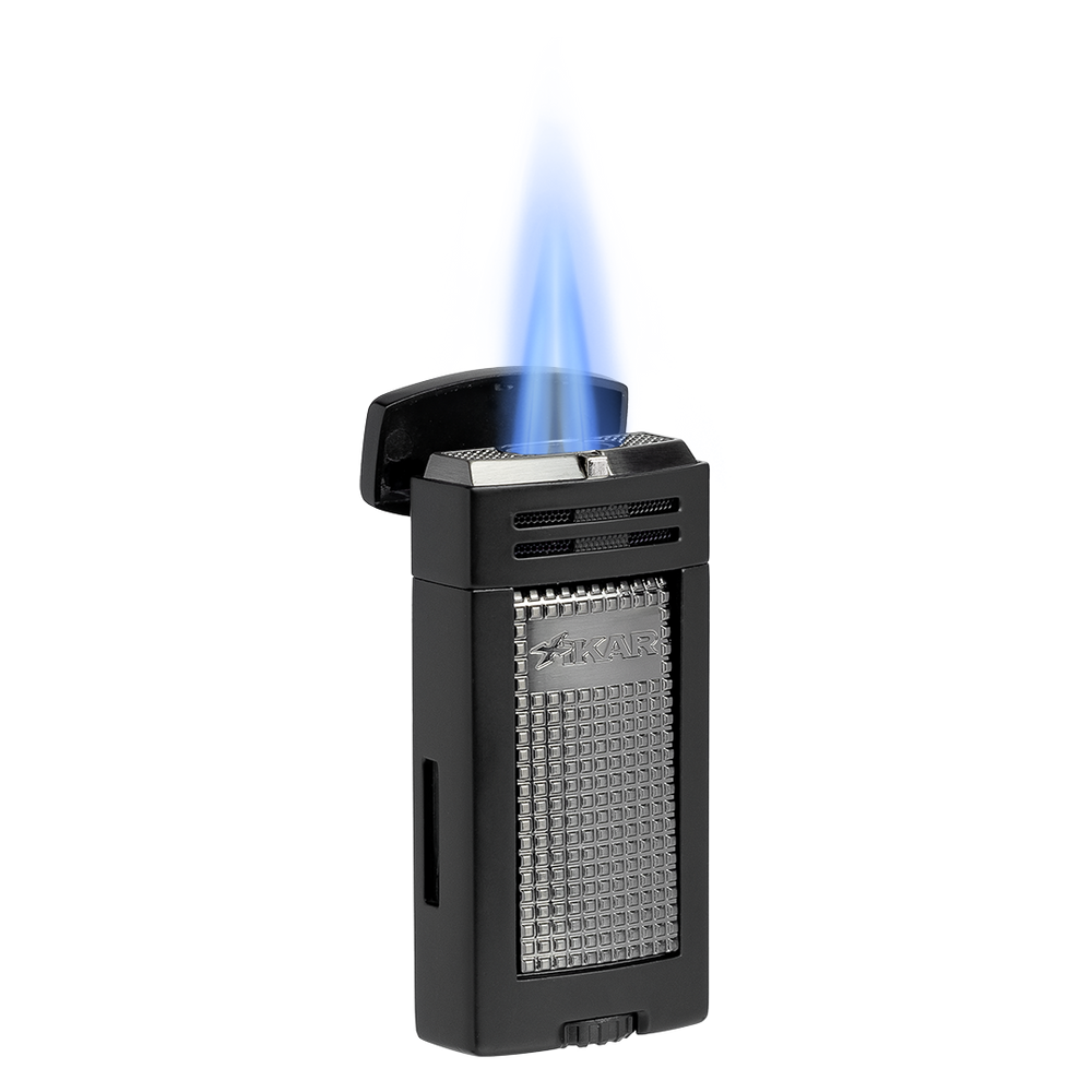 Xikar Ion Double Jet Lighter in Black - view 2