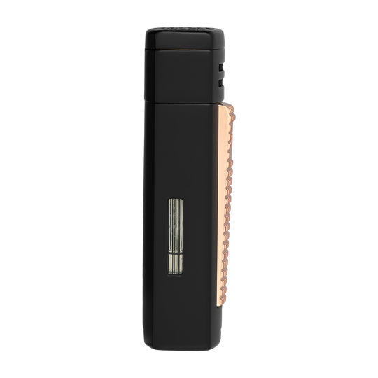 Xikar Ion Double Jet Lighter in Black and Rose - view 2