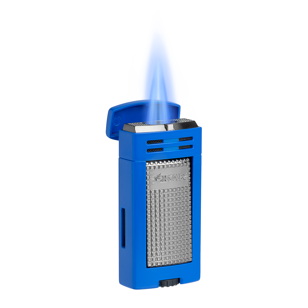Xikar Ion Double Jet Lighter in Blue - view 4