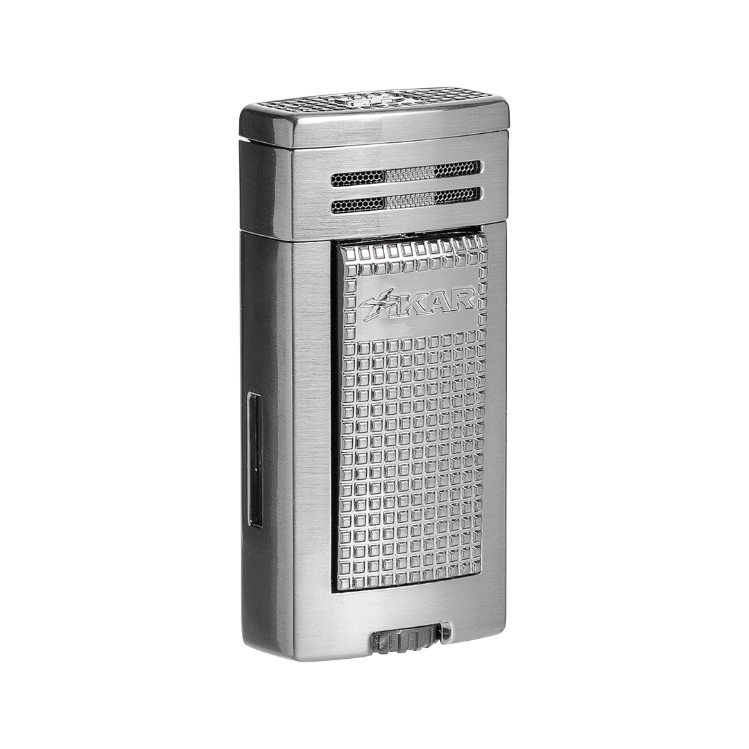 Xikar Ion Double Jet Lighter in Gunmetal - view 5