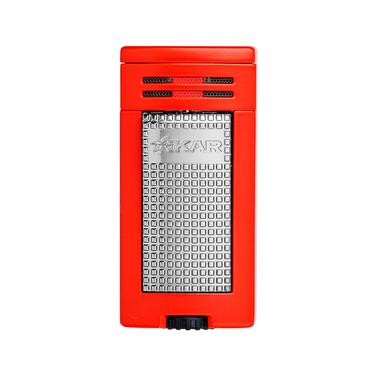 Xikar Ion Double Jet Lighter in Red