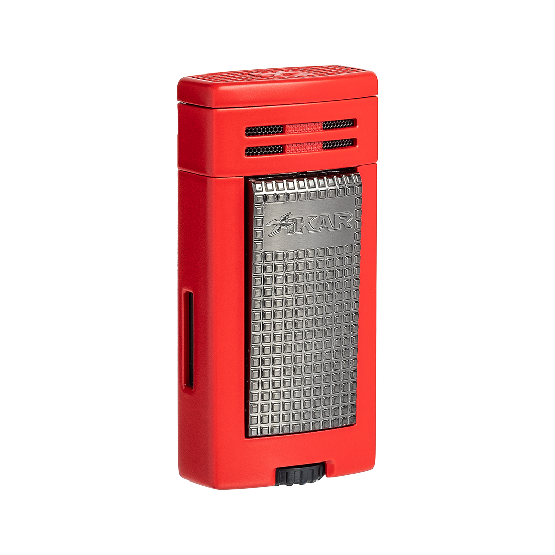 Xikar Ion Double Jet Lighter in Red - view 4