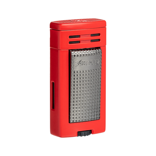 Xikar Ion Double Jet Lighter in Red - view 4