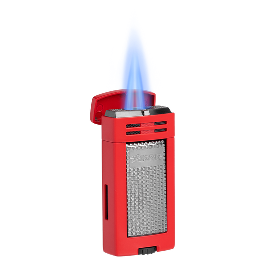 Xikar Ion Double Jet Lighter in Red - view 5