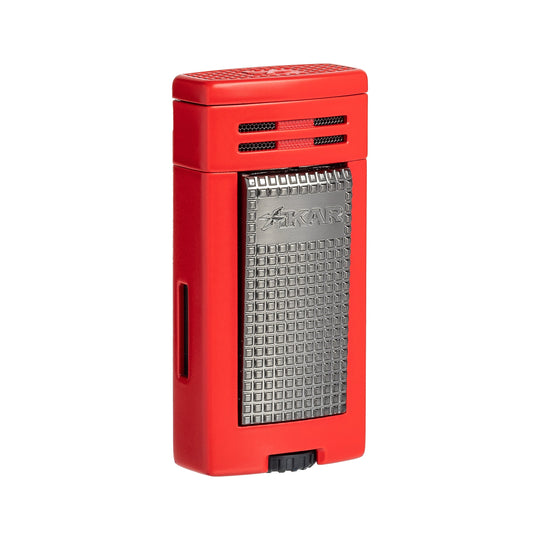 Xikar Ion Double Jet Lighter in Red - view 7