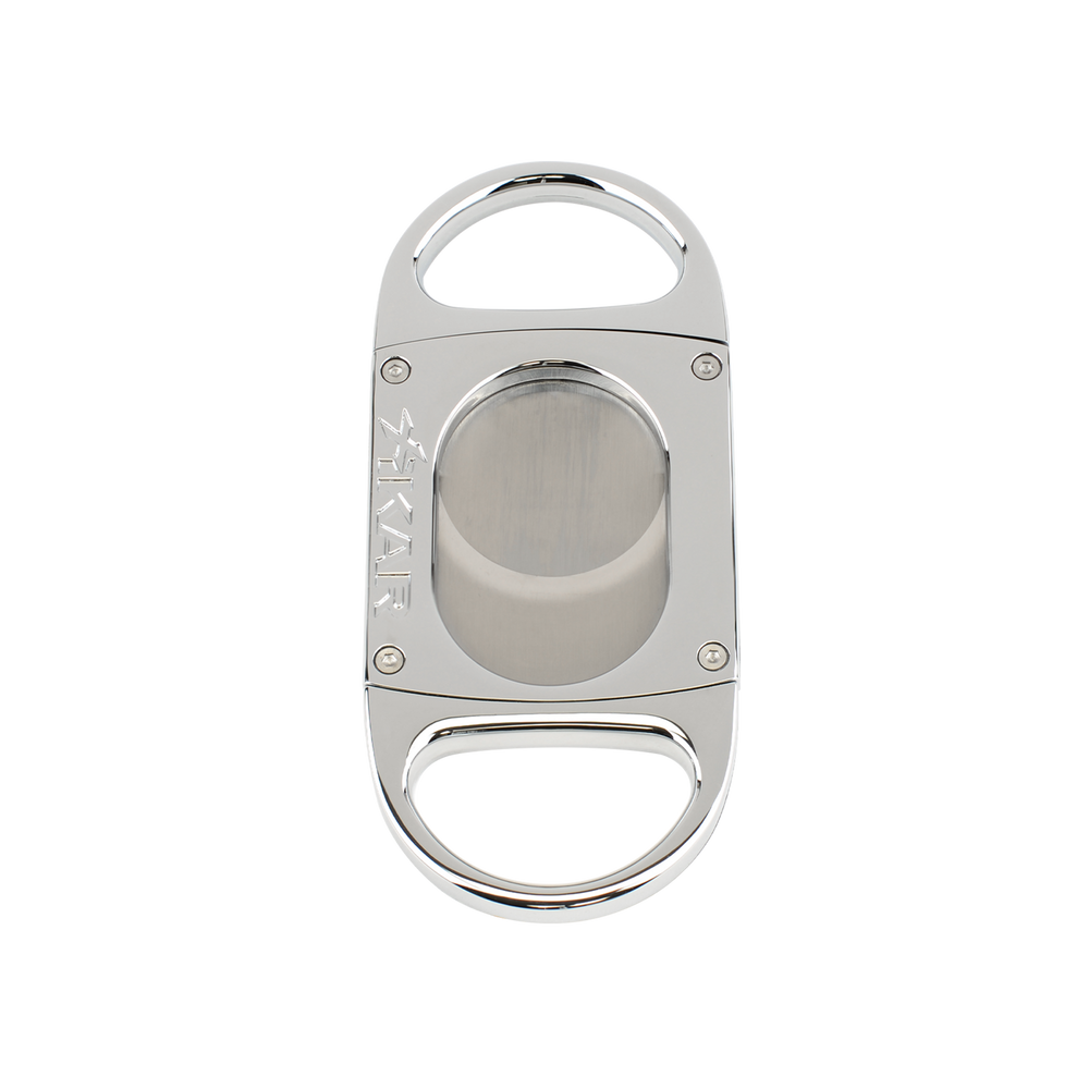 Xikar M8 Metal Body Cutter in Chrome Silver - view 2