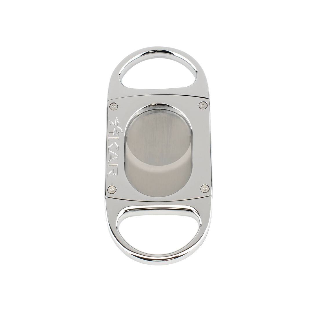 Xikar M8 Metal Body Cutter in Chrome Silver - view 2