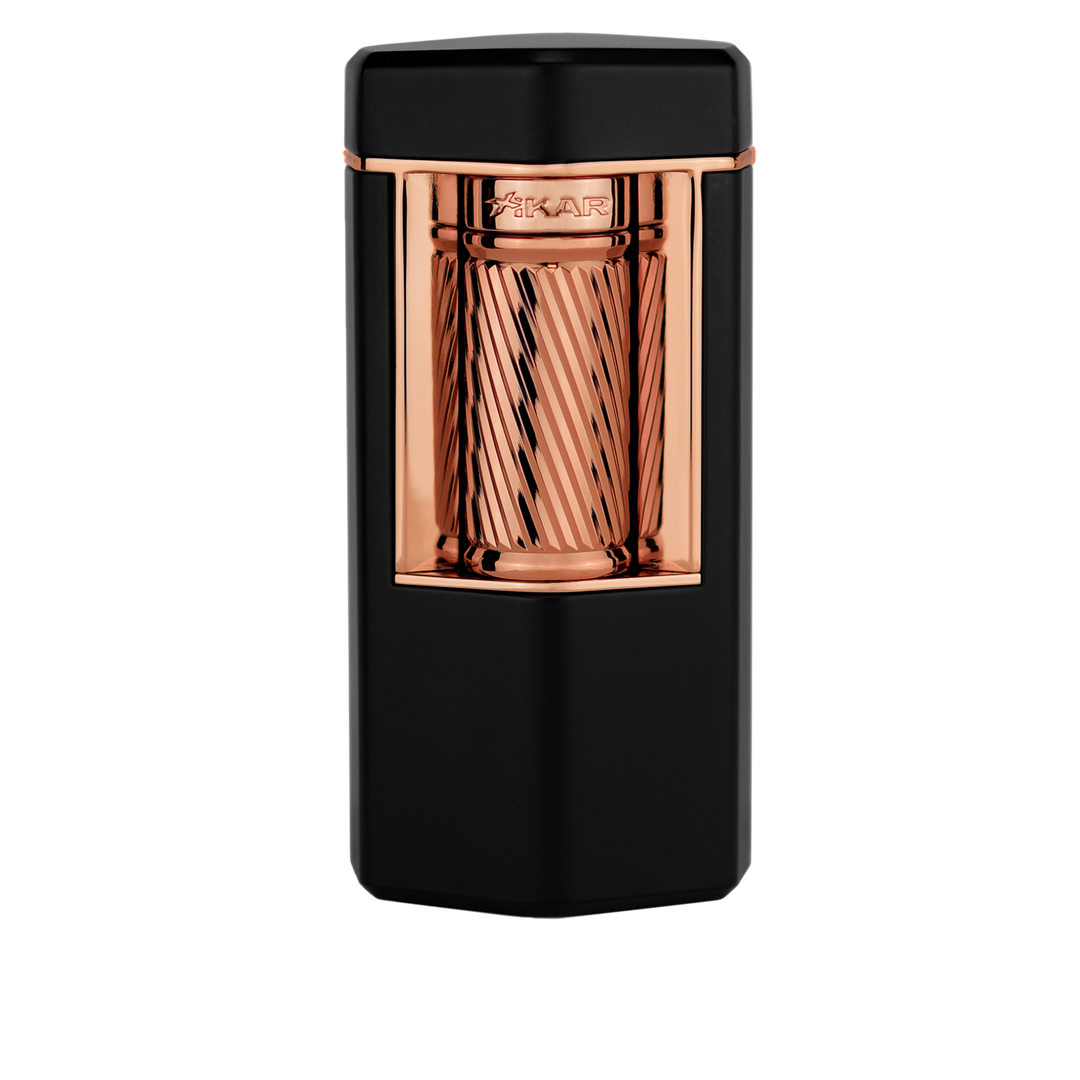 Xikar Meridian in Black & Rose Gold
