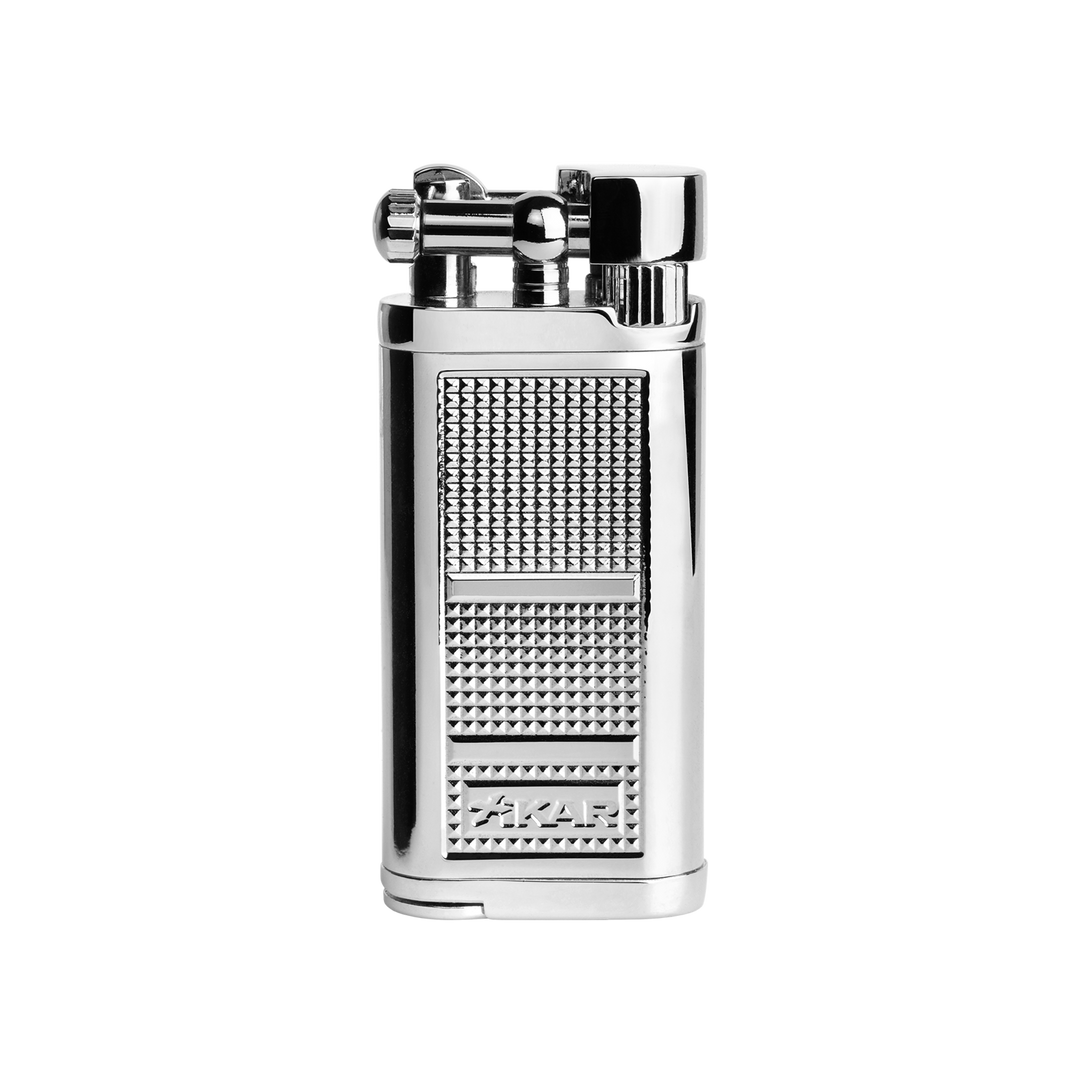 Xikar Pipeline Pipe Lighter in Chrome Silver