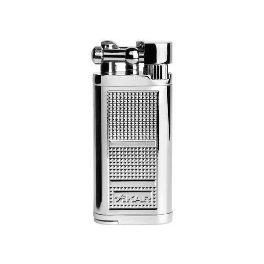 Xikar Pipeline Pipe Lighter in Chrome Silver