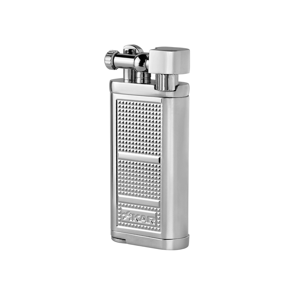 Xikar Pipeline Pipe Lighter in Chrome Silver - view 2