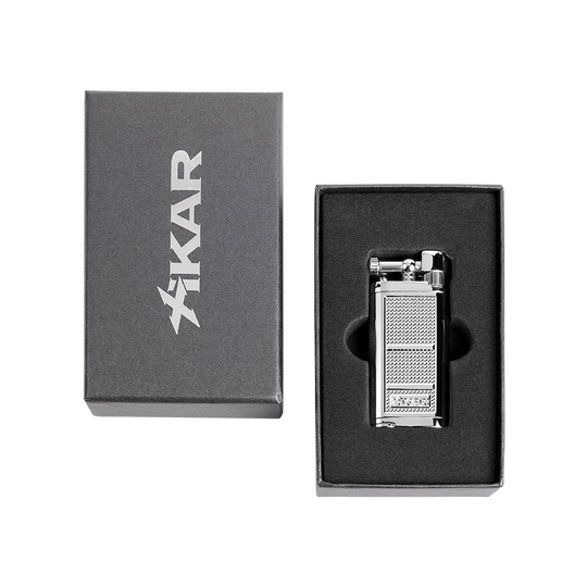 Xikar Pipeline Pipe Lighter in Chrome Silver - view 5