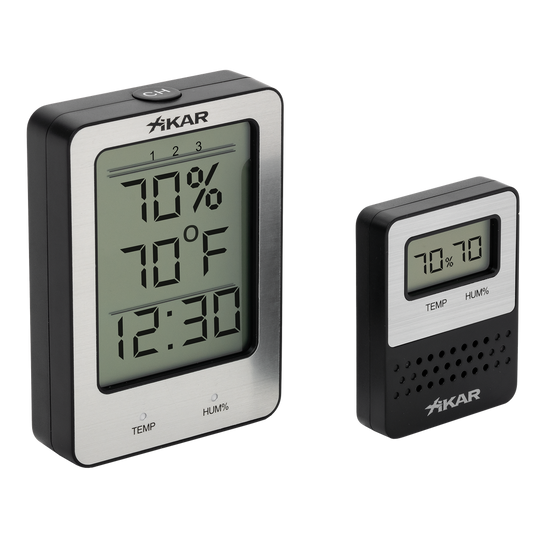 Xikar PuroTemp Wireless Hygrometer with Remote Sensor - view 3