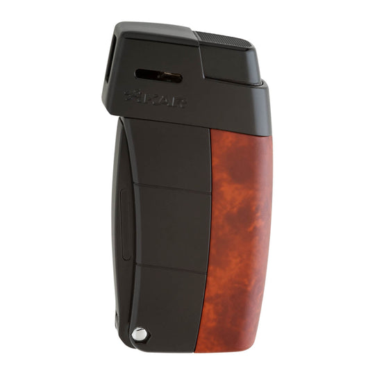 Xikar Resource II Pipe Lighter in Amboina Burl - view 2