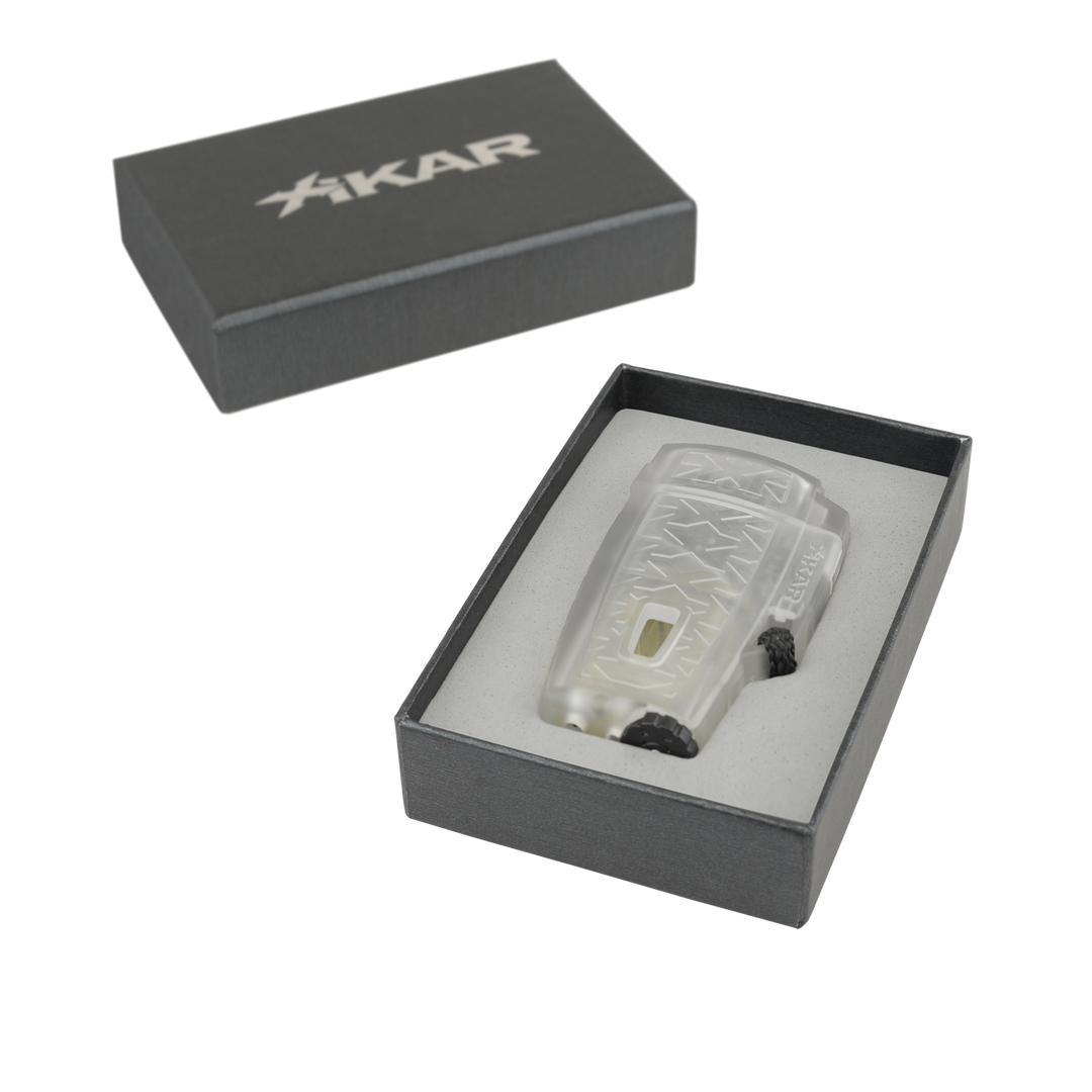 Xikar Stratosphere II Single Lighter Clear