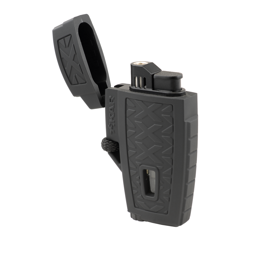 Xikar Stratosphere II Single Lighter in Black