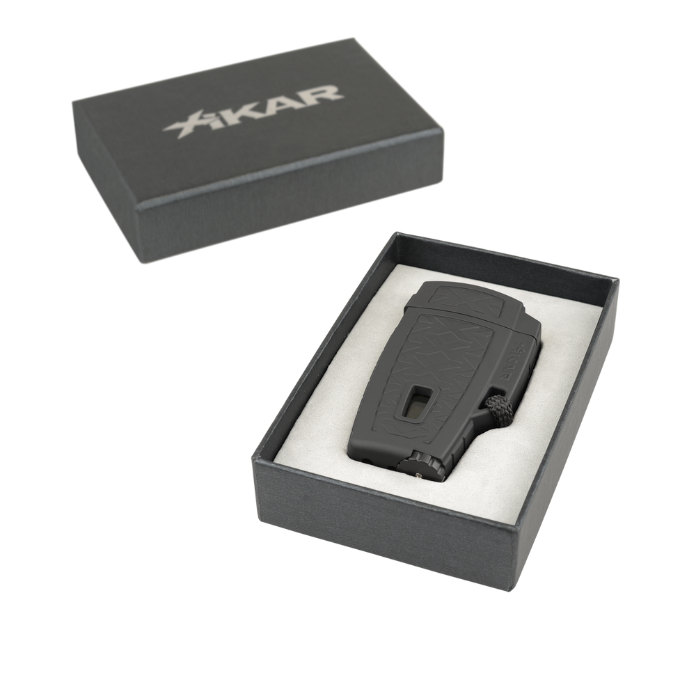 Xikar Stratosphere II Single Lighter in Black - view 2