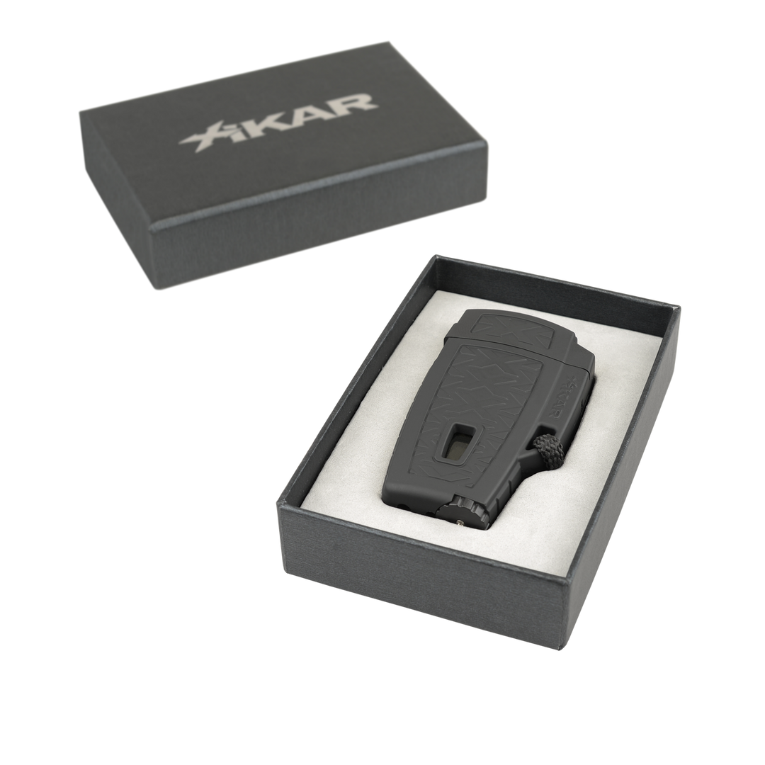 Xikar Stratosphere II Single Lighter in Black - view 2