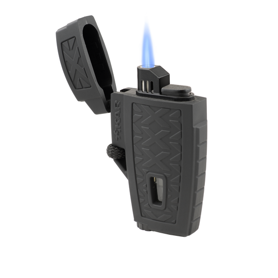 Xikar Stratosphere II Single Lighter in Black - view 4