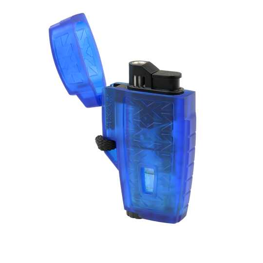 Xikar Stratosphere II Single Lighter in Blue - view 3