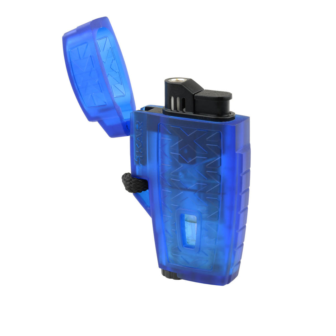 Xikar Stratosphere II Single Lighter in Blue - view 7