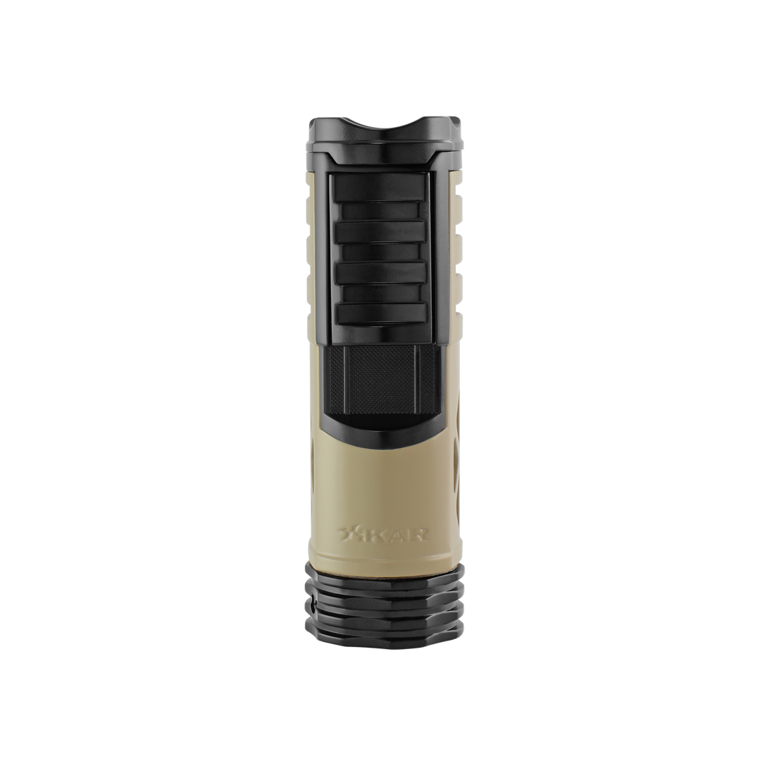 Xikar Tactical 1 in Flat Dark Earth & Black Single-Jet Lighter - view 2