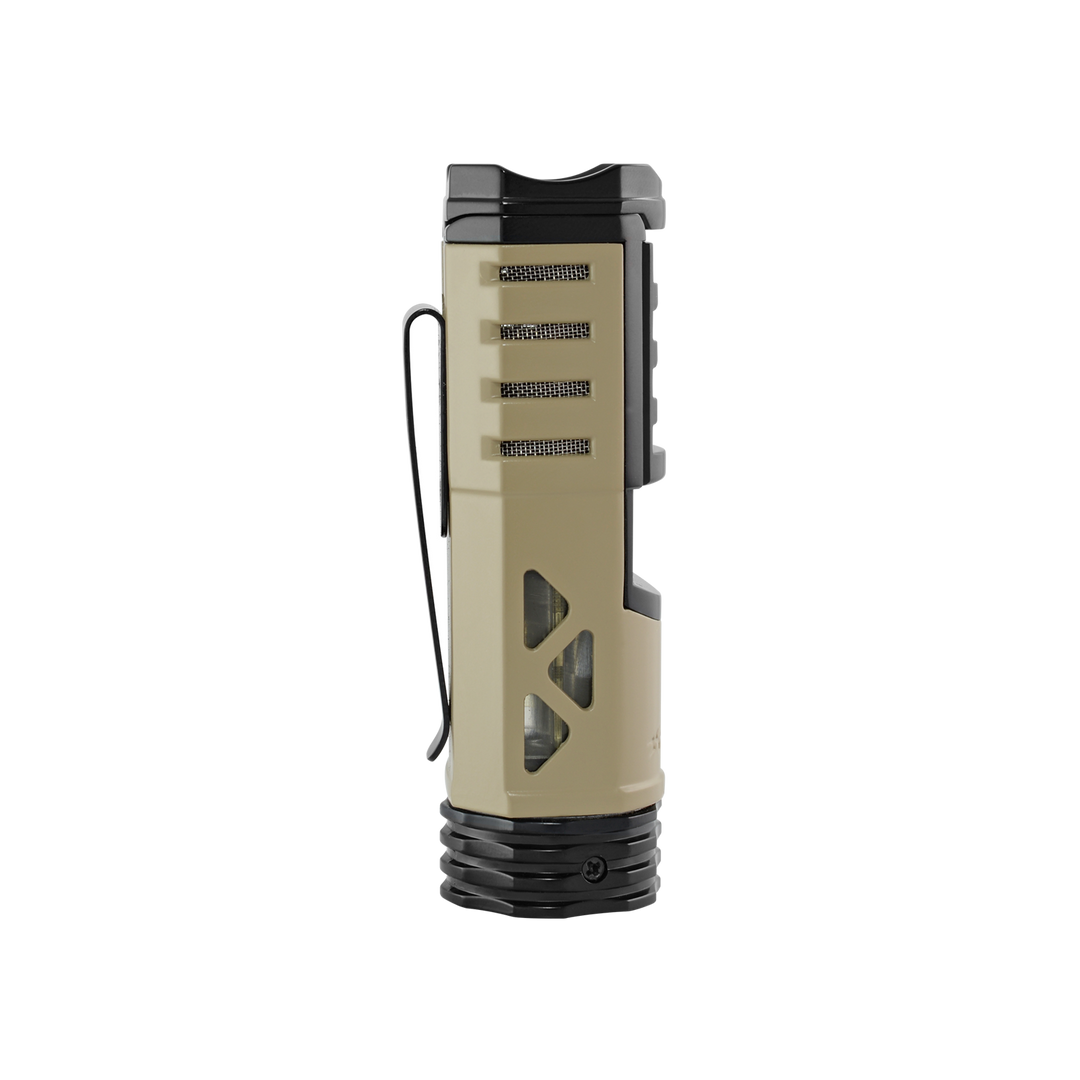 Xikar Tactical 1 in Flat Dark Earth & Black Single-Jet Lighter - view 3