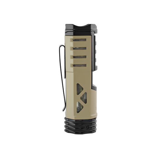 Xikar Tactical 1 in Flat Dark Earth & Black Single-Jet Lighter - view 3