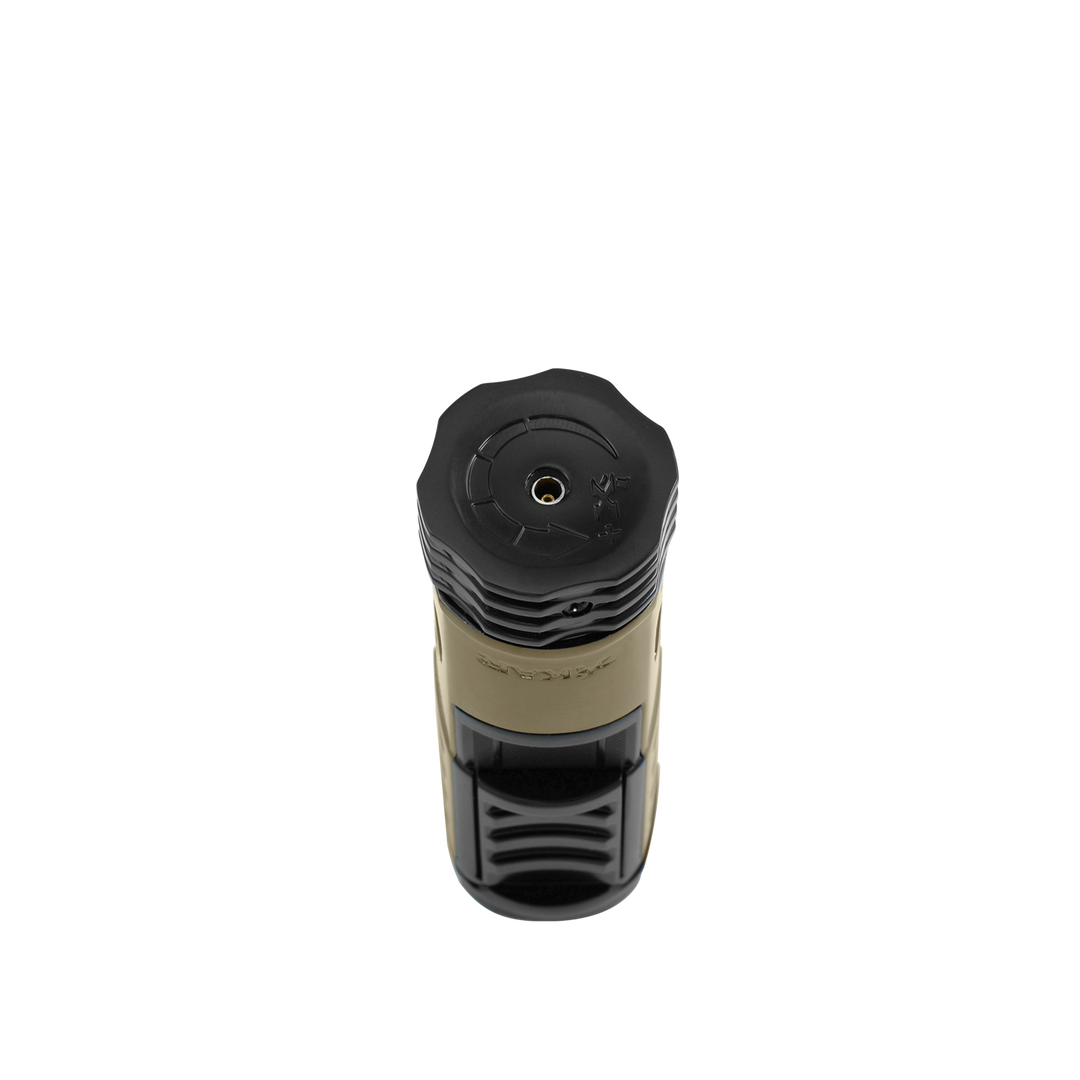 Xikar Tactical 1 in Flat Dark Earth & Black Single-Jet Lighter - view 4